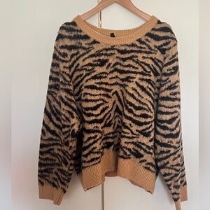 H&M Tiger Striped Sweater